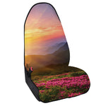 Sunrise Mountain Print Waterproof Car Seat Cover