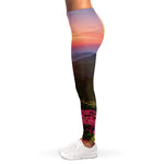 Sunrise Mountain Print Women's Leggings