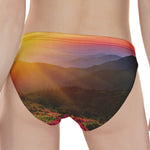 Sunrise Mountain Print Women's Panties