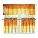 Sunrise Road Print 3 Piece Kitchen Curtains