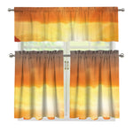 Sunrise Road Print 3 Piece Kitchen Curtains
