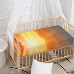 Sunrise Road Print Baby Crib Sheet