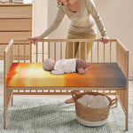 Sunrise Road Print Baby Crib Sheet