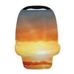 Sunrise Road Print Baby Seat Cover