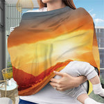 Sunrise Road Print Baby Seat Cover