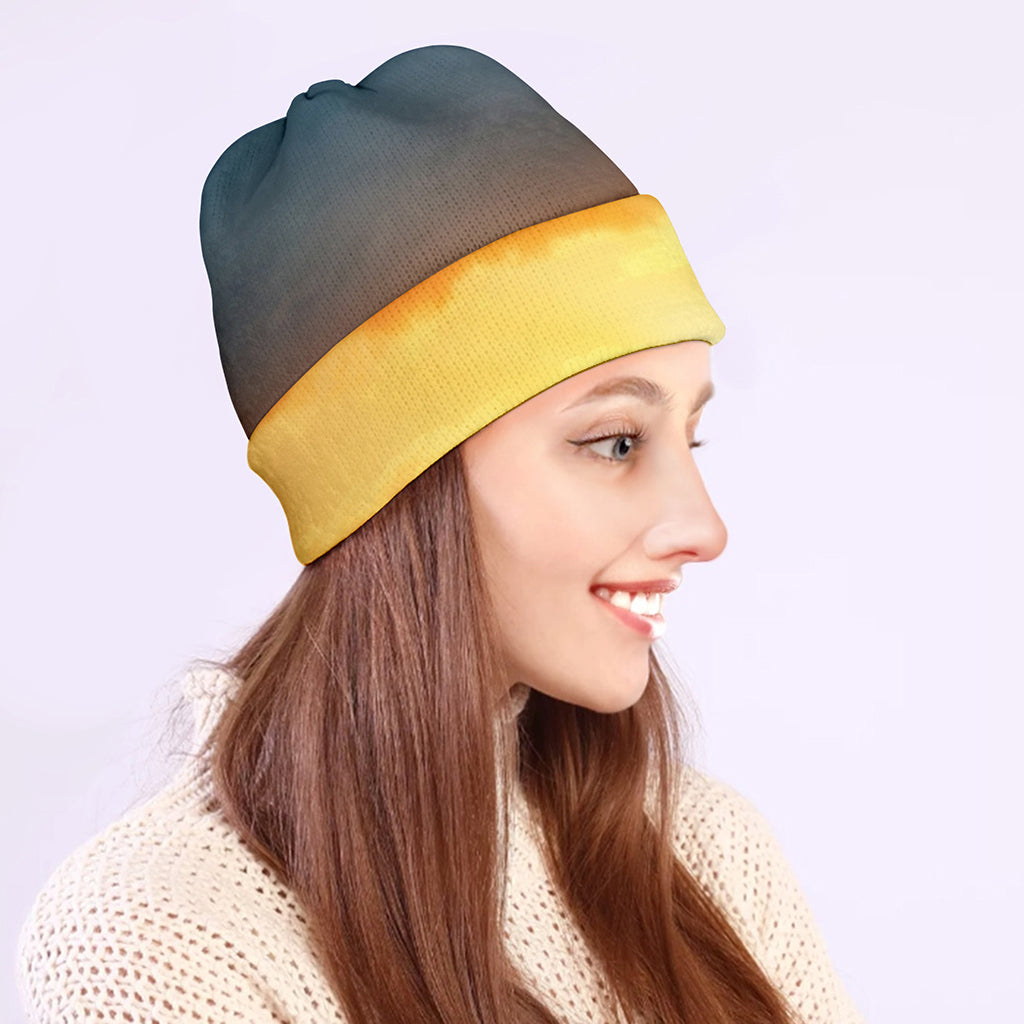 Sunrise Road Print Beanie