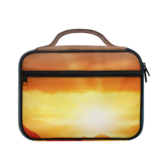 Sunrise Road Print Briefcase Bible Bag