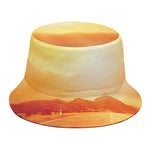 Sunrise Road Print Bucket Hat