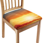 Sunrise Road Print Chair Cushion Cover