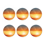 Sunrise Road Print Coaster Set