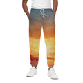 Sunrise Road Print Cotton Sweatpants