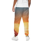 Sunrise Road Print Cotton Pants