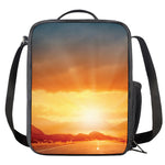 Sunrise Road Print Crossbody Lunch Bag