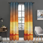 Sunrise Road Print Curtain