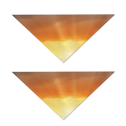 Sunrise Road Print Dog Bandana
