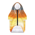 Sunrise Road Print Dog Zip Up Hoodie