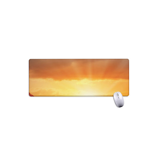 Sunrise Road Print Extended Mouse Pad