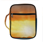 Sunrise Road Print Front Pocket Bible Bag