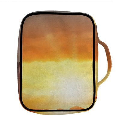 Sunrise Road Print Front Pocket Bible Bag