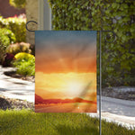 Sunrise Road Print House Flag