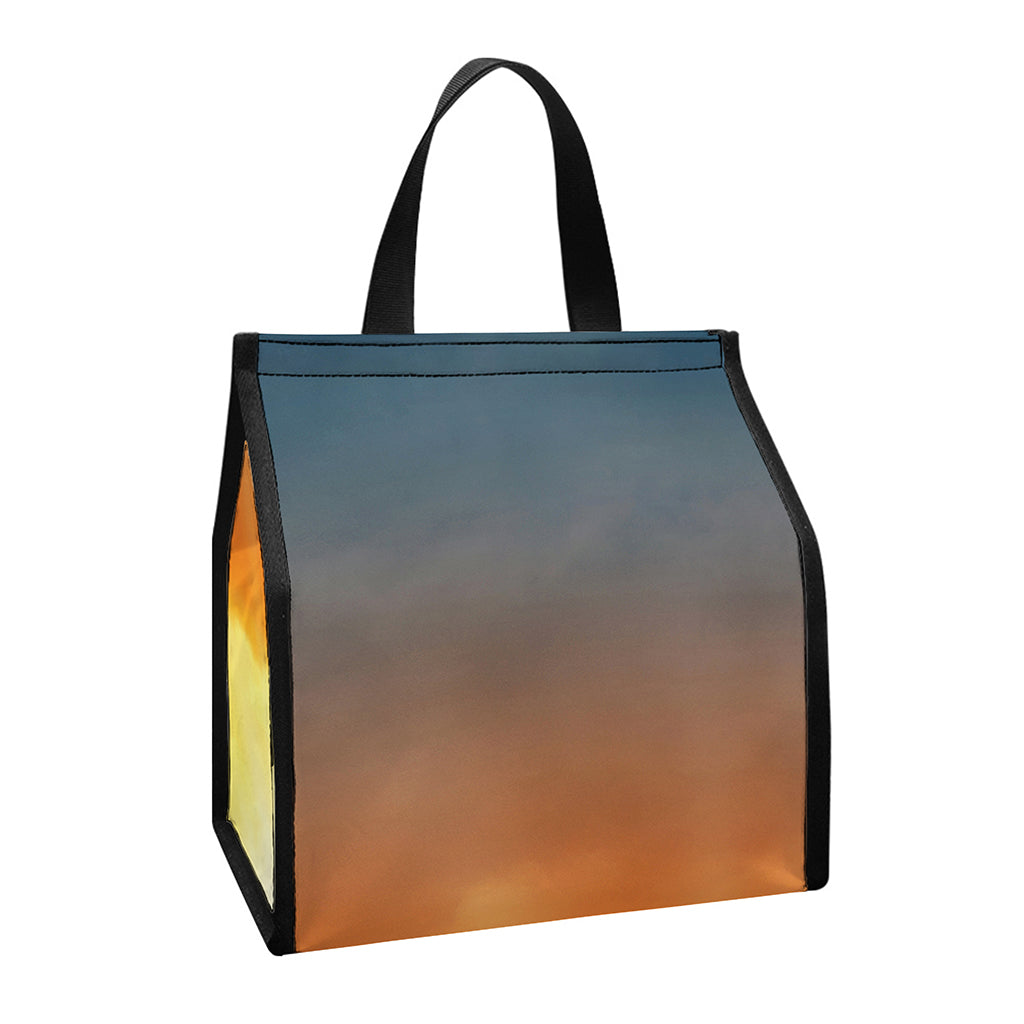Sunrise Road Print Insulated Lunch Tote
