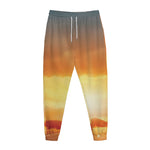 Sunrise Road Print Jogger Pants