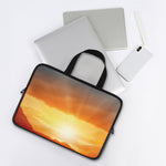 Sunrise Road Print Laptop Sleeve With Handle
