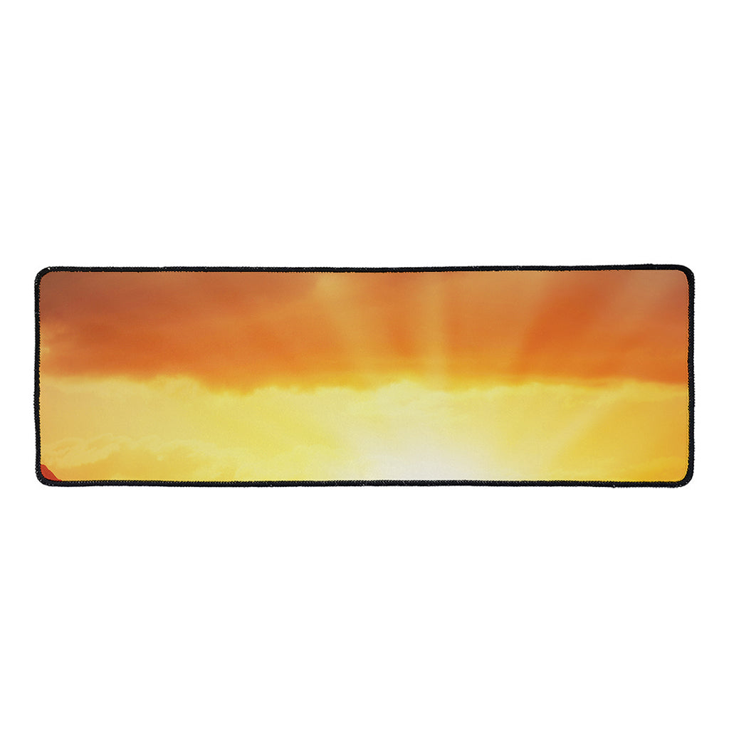 Sunrise Road Print Long Kitchen Mat