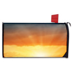 Sunrise Road Print Mailbox Cover