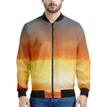 Sunrise Road Print Men's Bomber Jacket