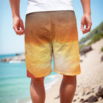 Sunrise Road Print Men's Cargo Shorts