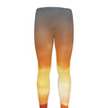 Sunrise Road Print Men's Leggings