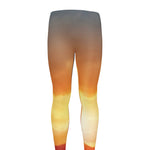 Sunrise Road Print Men's leggings