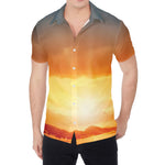 Sunrise Road Print Men's Shirt