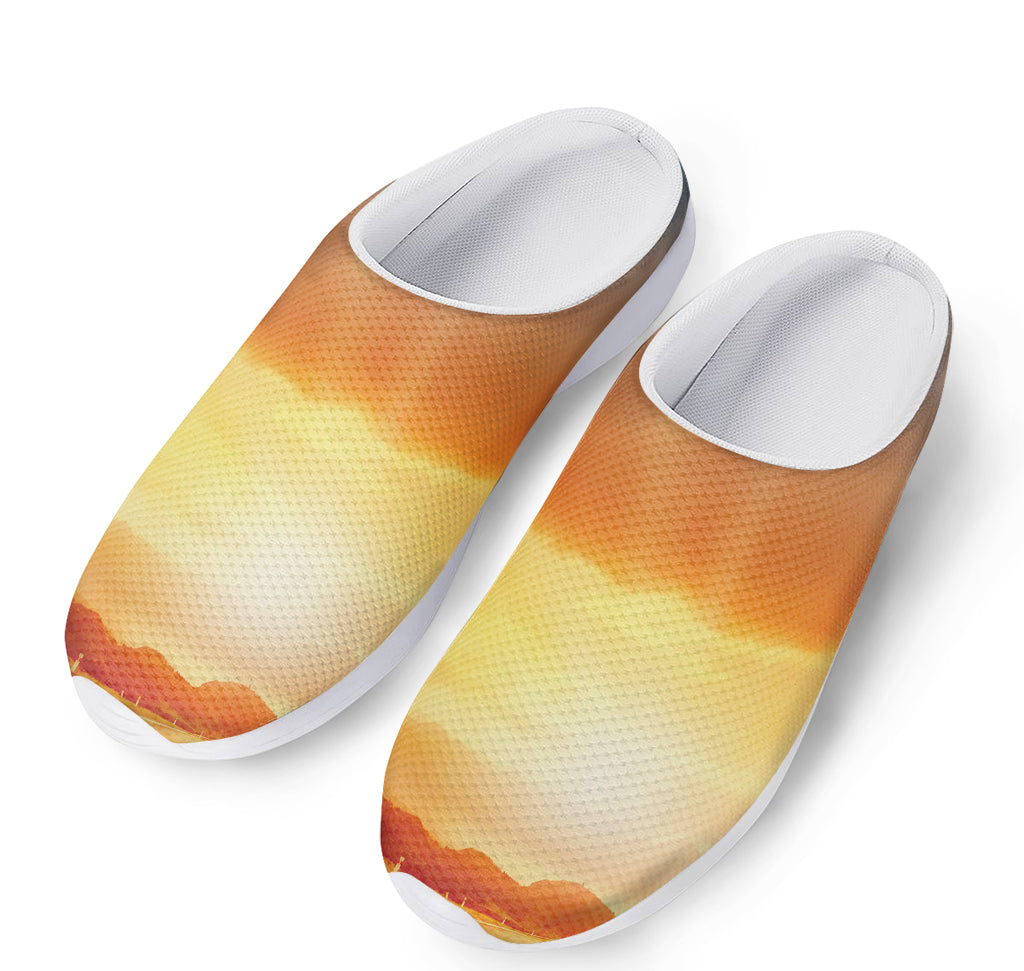 Sunrise Road Print Mesh Casual Shoes