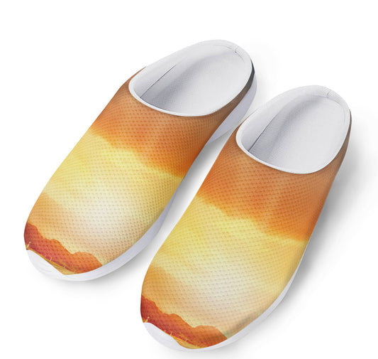 Sunrise Road Print Mesh Casual Shoes
