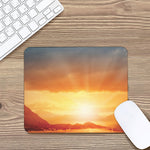 Sunrise Road Print Mouse Pad
