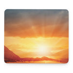 Sunrise Road Print Mouse Pad