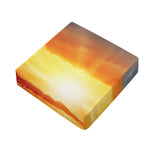 Sunrise Road Print Outdoor Seat Cushion Cover