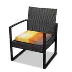 Sunrise Road Print Outdoor Seat Cushion Cover