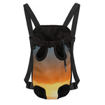 Sunrise Road Print Pet Carrier Backpack