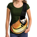 Sunrise Road Print Pet Sling Carrier