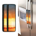 Sunrise Road Print Refrigerator Handle Covers