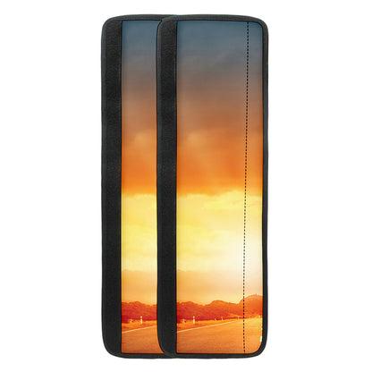 Sunrise Road Print Refrigerator Handle Covers