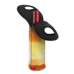 Sunrise Road Print Single Neoprene Wine Tote
