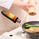 Sunrise Road Print Skillet Handle Cover