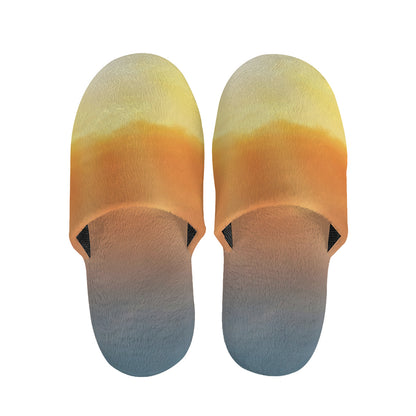Sunrise Road Print Slippers