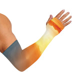 Sunrise Road Print Sun Protection Arm Sleeves