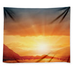 Sunrise Road Print Tapestry