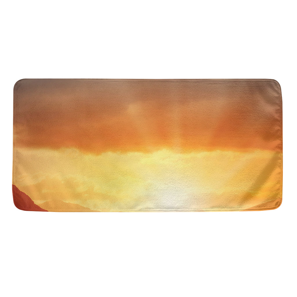 Sunrise Road Print Towel